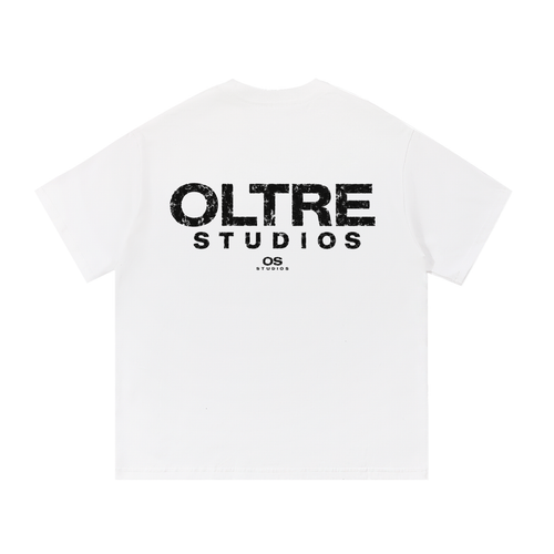 White Oltre Studios T- Shirt