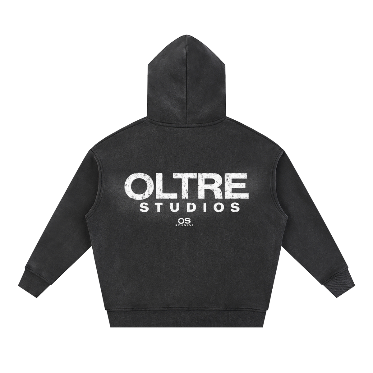 Black Oltre Sunfade Zip- Up