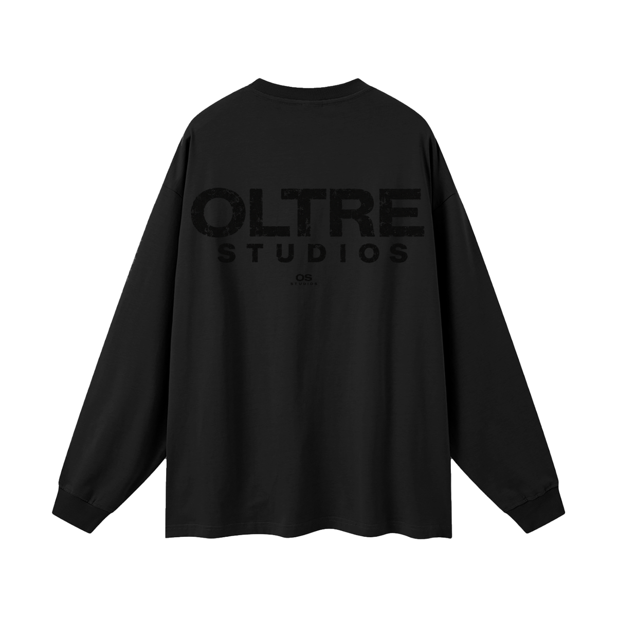 Black Oltre Studios Long sleeve shirt, black logo